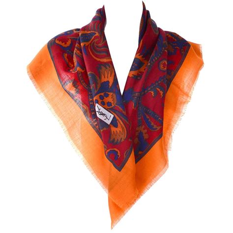 ysl scarf wool sale|ysl scarf women.